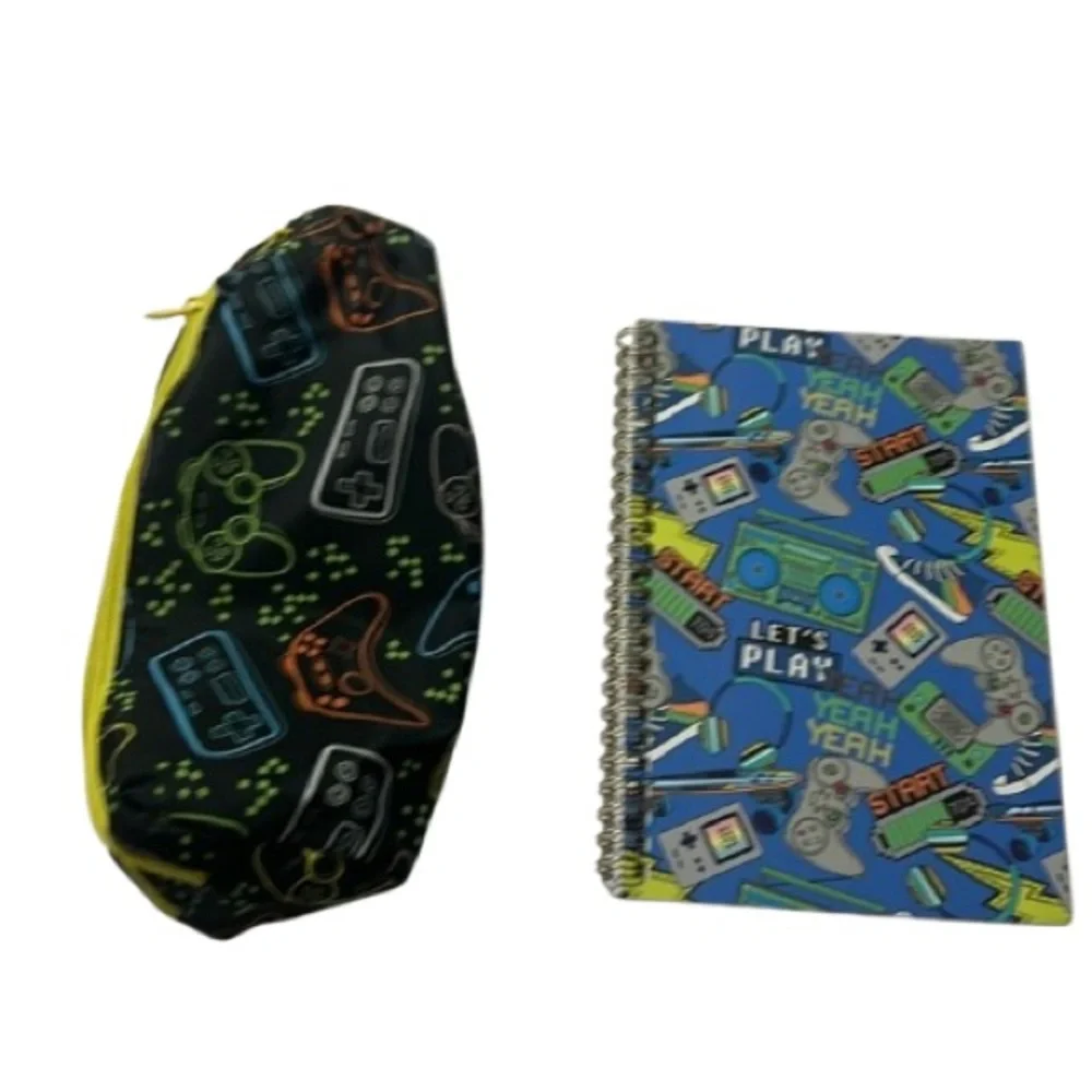 #681 Pencil pouch and 6 x 8 1/4 notebook